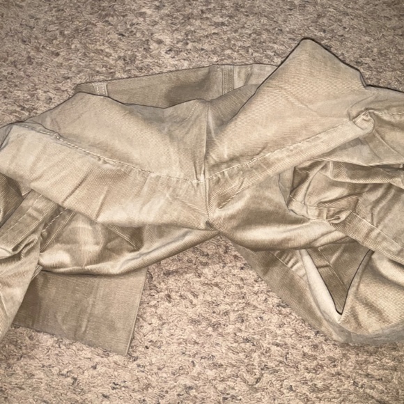 The Limited Drew Fit Corduroy Pant In Oatmeal Ultra Soft and Super Flattering - Picture 8 of 14